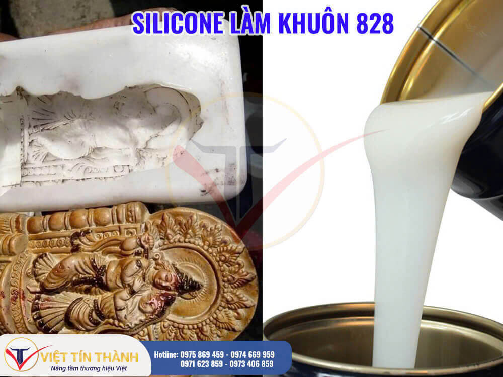 silicone tạo khuôn 828